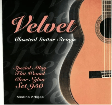 Struny gitarowe Velvet Medina Set-950 klas. nylon szlif.