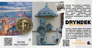 Blistr s moneta Wroclawskie Krasnale 6