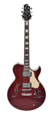 Samick RL-3 TR - gitara elektryczna - Transparent Red