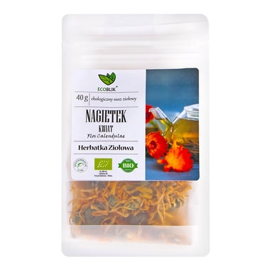Herbatka Nagietek Kwiat ekologiczny susz ziołowy BIO 40 g
