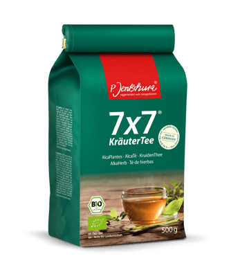 Herbata ziołowa zasadowa odkwaszająca P.Jentschura 7x7 500g "piórka"