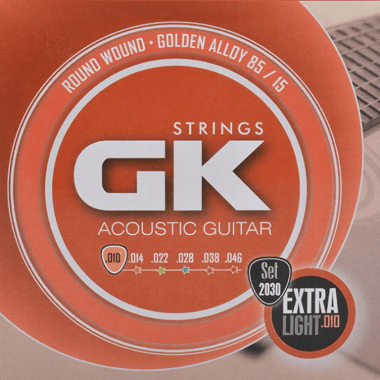 Struny gitarowe akustyk 10-46 GK set.2030 Ekstra L. AKM
